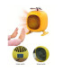 [Yellow EU] Ventilateur électrique enfichable portable, mini chauffage portable, petit radiateu