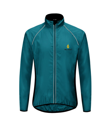 vélo, WOSAWE, réfléchissante, veste cyclisme, imperméable, coupe-vent, design