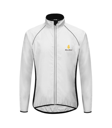 vélo, WOSAWE, réfléchissante, veste cyclisme, imperméable, coupe-vent, design