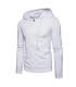 fit, slim, sweat-shirt, glissière, fermeture, hommes, pvd, longues, manches