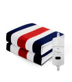MAXIBAZARE.COM - Couverture chauffante électrique [Red and Blue 70x150CM EU] avec thermostat automatique, confort ultime