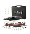 MAXIBAZARE.COM - [Black-115pcs] JANGKLIFE Kit de herramientas USB de grabado de madera de bricolaje sin cable de herramientas rotativas
