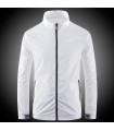 MAXIBAZARE.COM - Veste de protection solaire homme ultra-fine, respirante et tendance en soie glacée [XL A209-2087-bai]