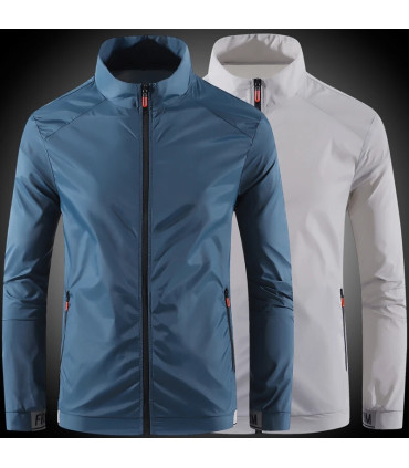 ultra-légère, taille 4XL, mode homme, veste solaire, respirante, tendance, soie