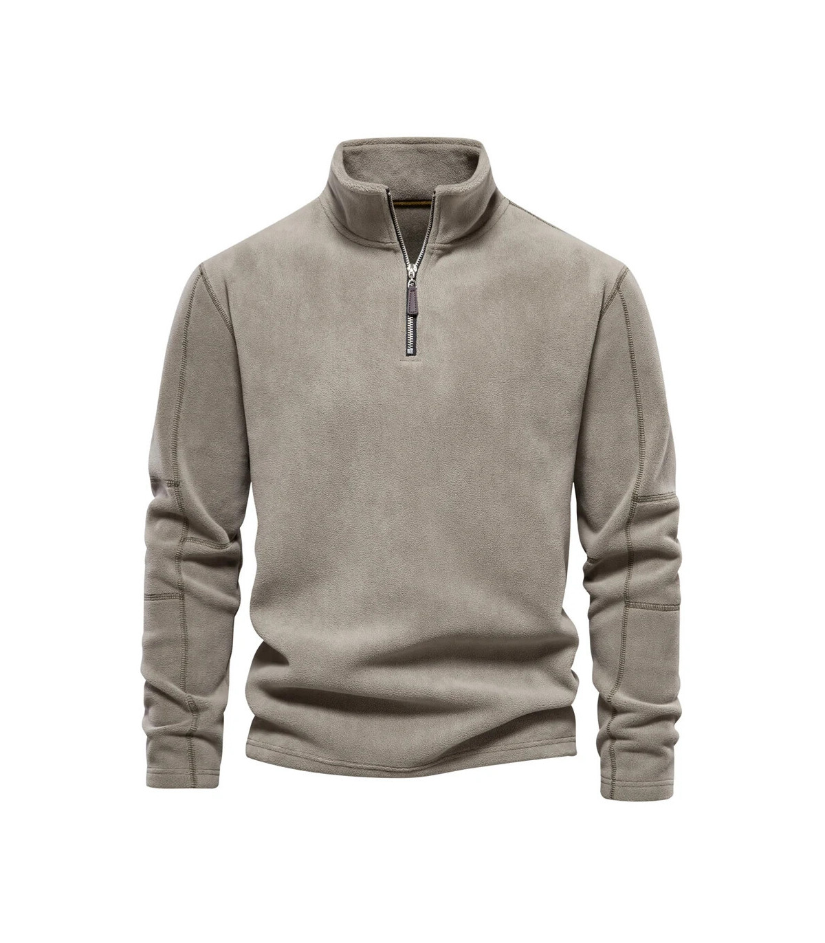 [EUR XL 85-95kg HD08-LightGreen] AIOPESON marque qualité épaissir chaud polaire veste pour homm