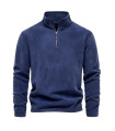 MAXIBAZARE.COM - [EUR XL 85-95kg HD08-navy] AIOPESON Qualitätsmarke Verdickung Warme Fleecejacke für Männer Eisen