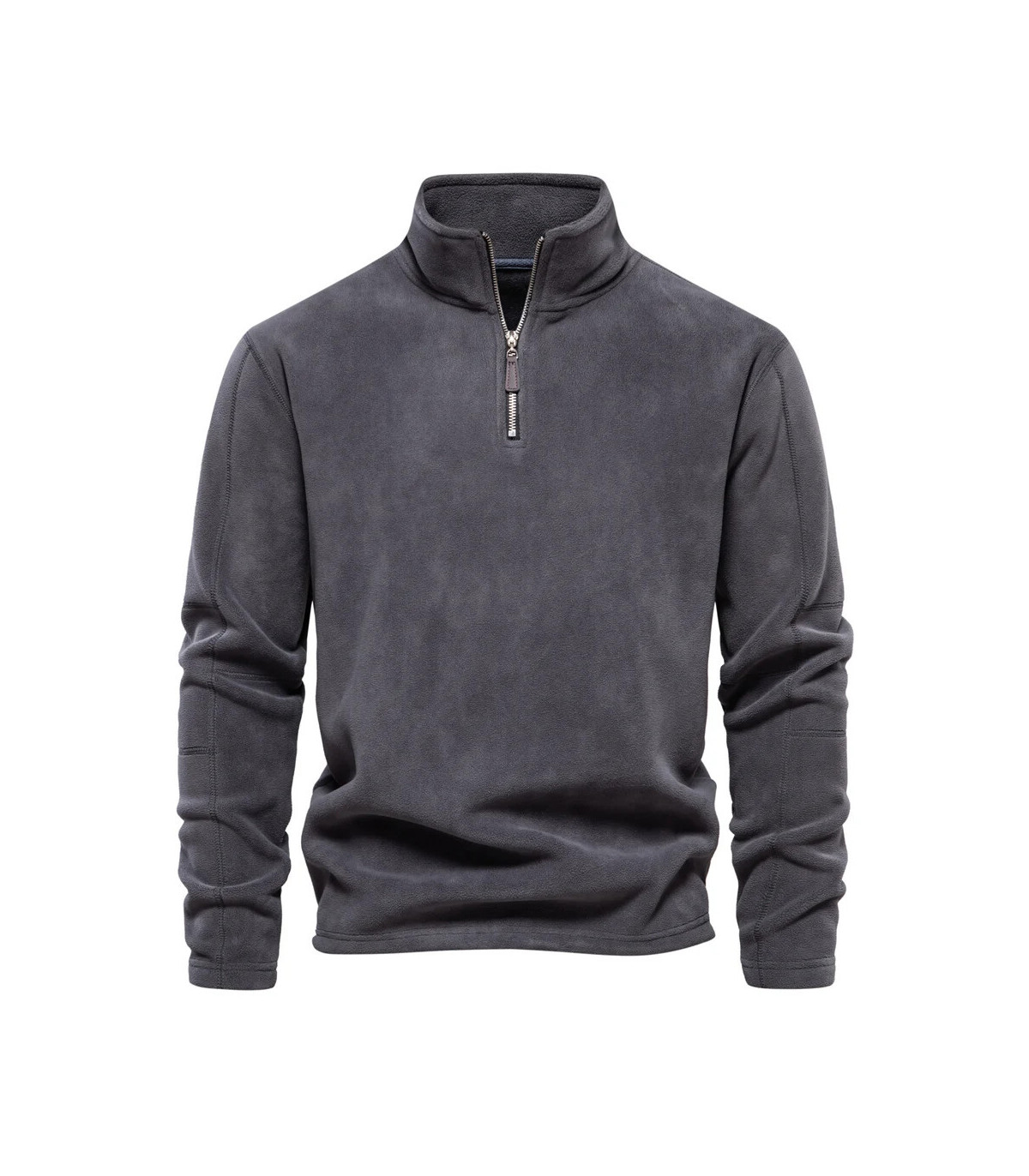 [EUR XL 85-95kg HD08-navy] AIOPESON marque qualité épaissir chaud polaire veste pour hommes fer