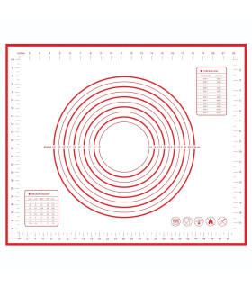 facile à nettoyer, pâtisserie, tapis de pétrissage, gâteau, pizza, silicone