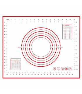facile à nettoyer, tapis de pétrissage, antidérapant, gâteau, pizza, silicone