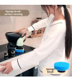 MAXIBAZARE.COM - [Weiß] Elektrische Reinigungsbürste 9 in 1, elektrischer Rotationsreiniger.