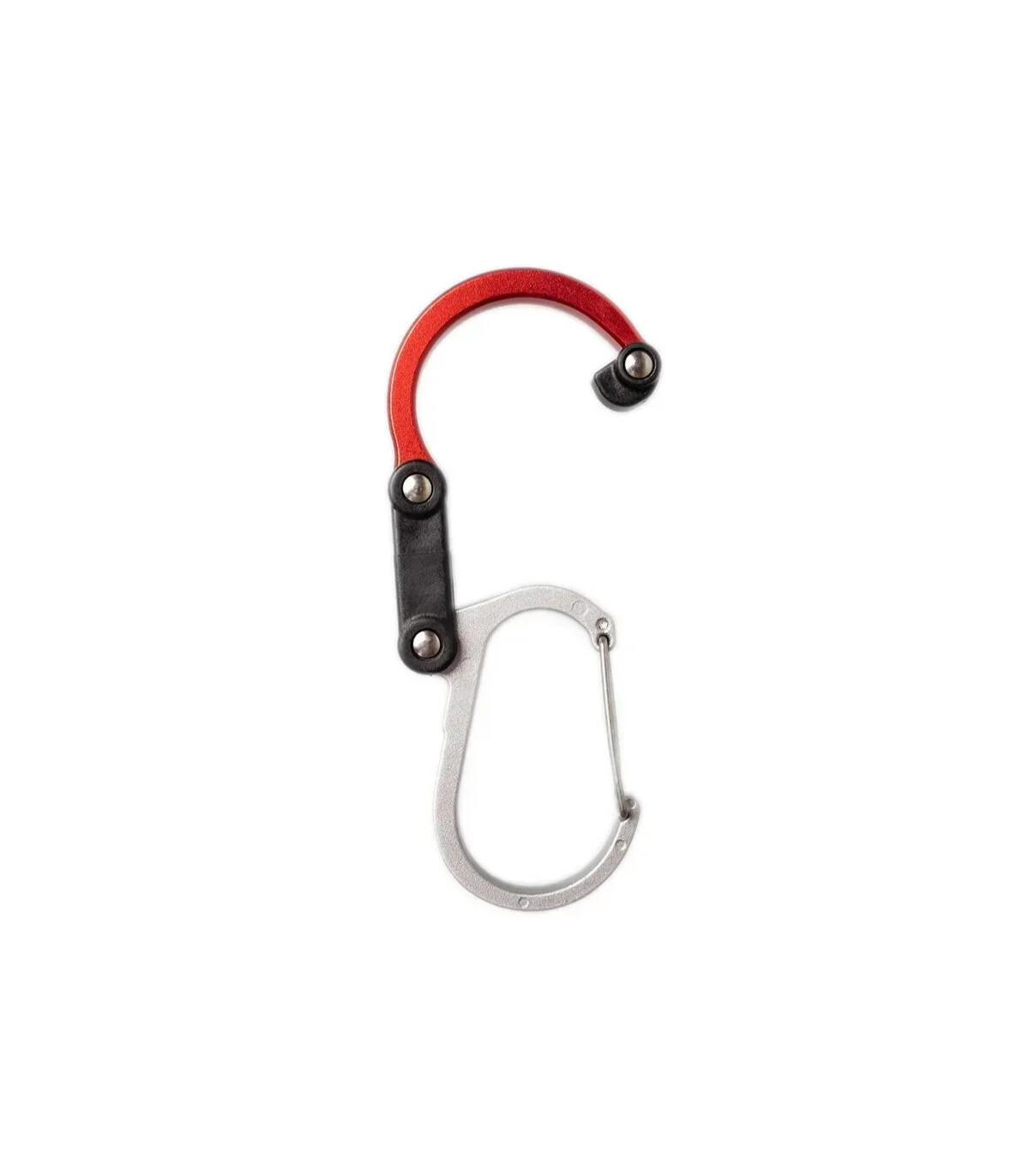 alpinisme, mousqueton, polyvalent, aluminium, escalade, pêche, camping