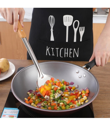 spatules, manche anti-chaleur, cuillère, passoire, ergonomique, design moderne