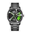 MAXIBAZARE.COM - [Verde nero] LIGE nuovo sport uomini auto orologio ruota affari impermeabile orologio al quarzo