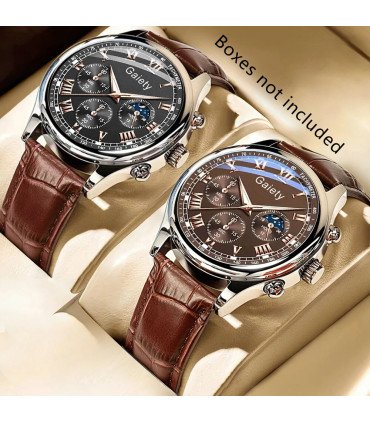 rétro, montres hommes, affaires, quartz, cadeau, polyvalent, tendance, style