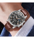 rétro, montres hommes, affaires, quartz, cadeau, polyvalent, tendance, style