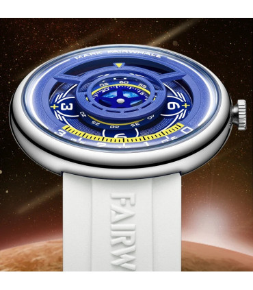 veilleuse, unique, montre, quartz, silicone, précision, sport, mode, élégance