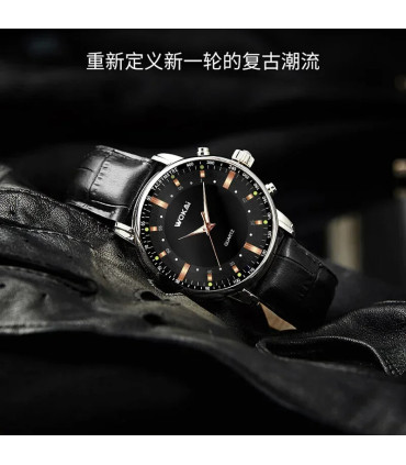 [Bronze] Montre d\'affaires montre de sport à Quartz ceinture décontractée montre pour hommes mo