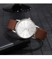 MAXIBAZARE.COM - [Orologio bianco] Orologio casual al quarzo per uomini, marchio di lusso, famoso, orologio maschile
