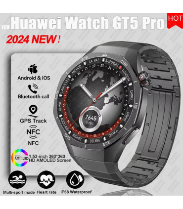 AMOLED, GPS, NFC, Huawei, Bluetooth, montre intelligente, étanche, technologie