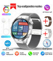 MAXIBAZARE.COM - Montre intelligente GPS NFC GT5Pro Huawei avec bracelet Silver Mesh