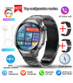 MAXIBAZARE.COM - [GPS NFC Watch GT5Pro Schwarzstahl] Neu für Huawei Watch GT5 Pro Smartwatch HD AM.