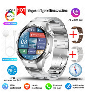 AMOLED, GPS, NFC, Huawei, Bluetooth, montre intelligente, étanche, sport