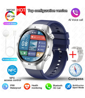 AMOLED HD, GPS, NFC, Huawei, smartwatch, Bluetooth, montre intelligente