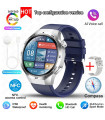 MAXIBAZARE.COM - [GPS NFC Watch GT5Pro Silver blue] Montre intelligente Huawei GT5 Pro avec écran AMOLED HD et fonctions avancées