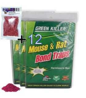 MAXIBAZARE.COM - Sticky Plates, 12 pcs Rat Trap, Mouse